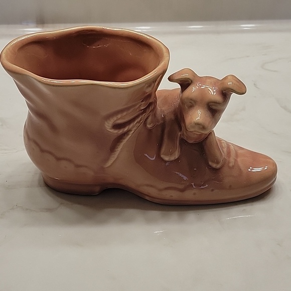 Other - Vintage shawnee pottery dog on shoe